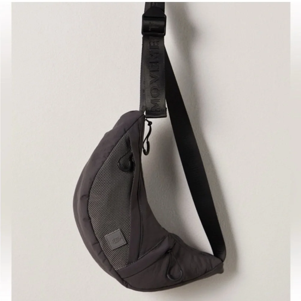 NWT FP Movement Nothing But Net Sling Bag brown black one size sporty new nwt